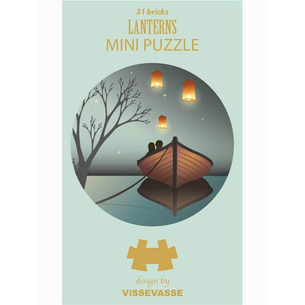 Vissevasse -Laternen Mini -Puzzle
