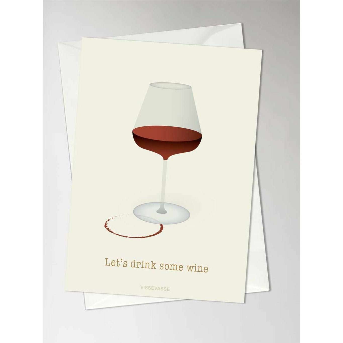 Vissevasse lassen wir eine Weingrußkarte trinken
