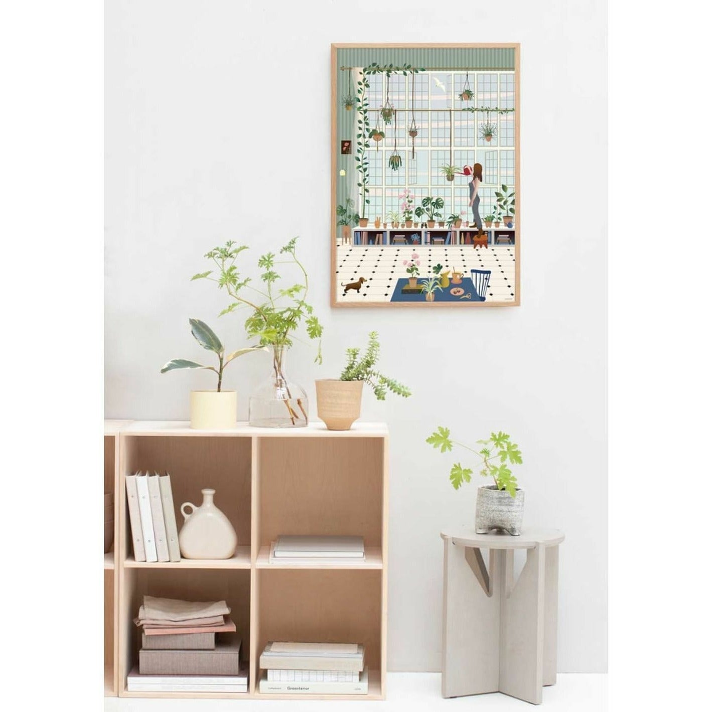 Vissevasse Plant Lover Poster, 30 X 40 Cm