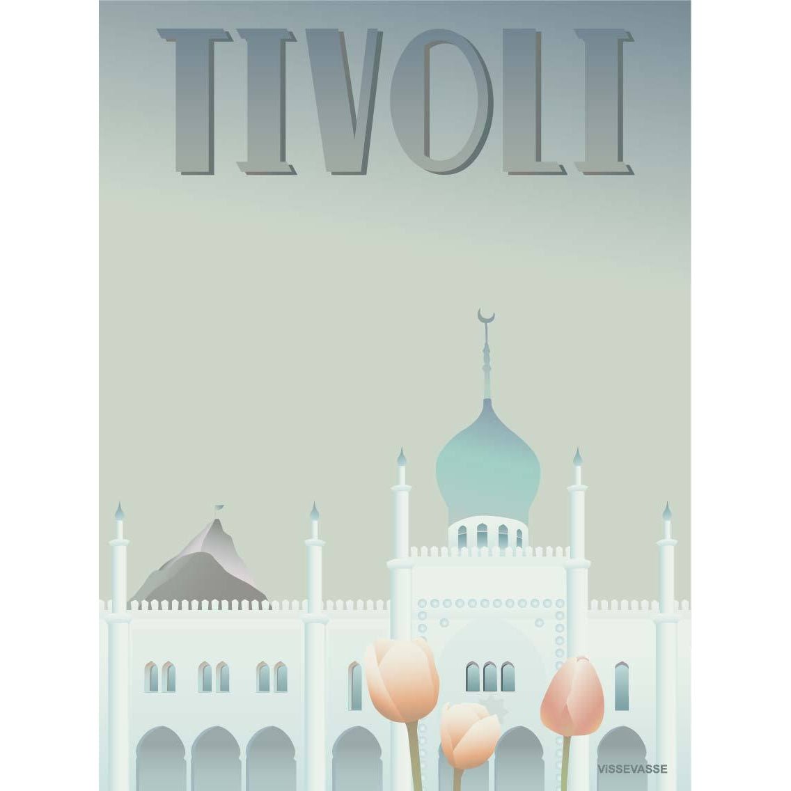 Affiche Vissevasse Tivoli Nimb, 15 x21 cm