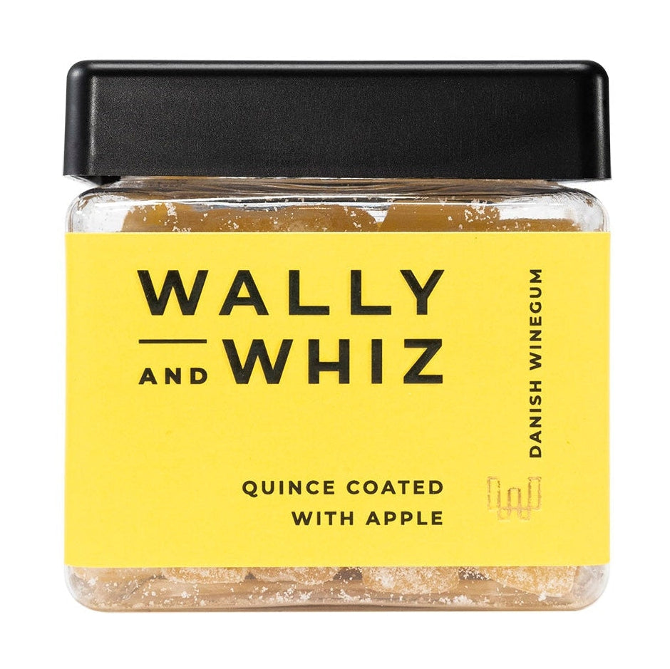 Wally och Whiz Wine Gum Cube, kvitten med Apple, 140g