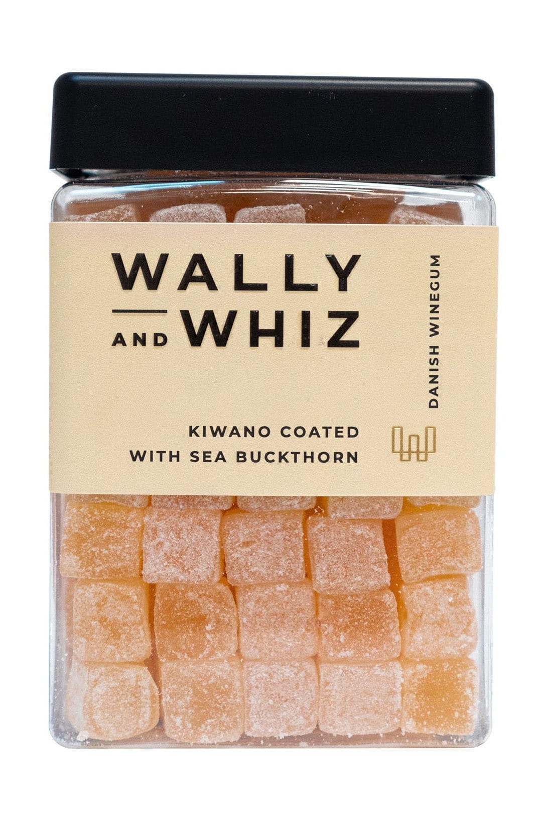 Wally og Whiz Easter Wine Gum Cube, Kiwano med havtorn, 240 g