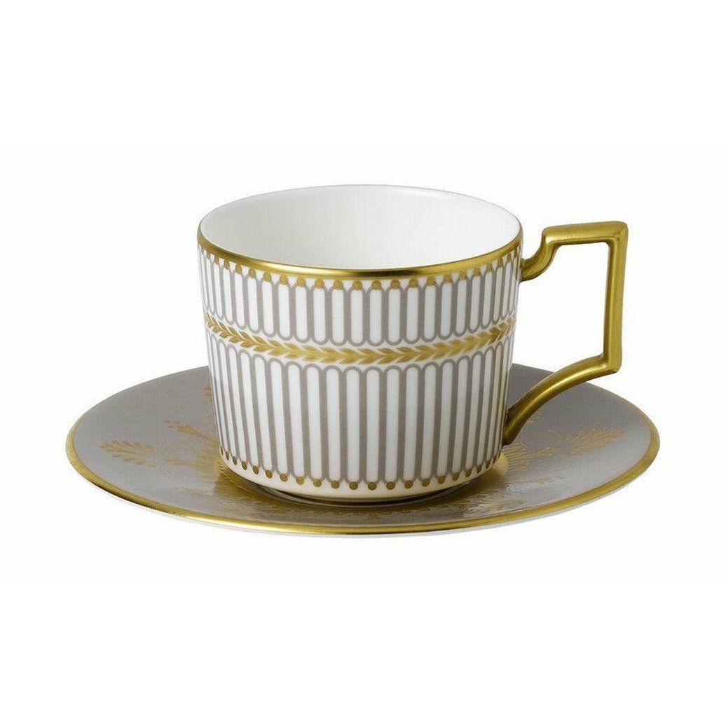 Wedgwood Anthemion Gray Espresso Cup og Saucer