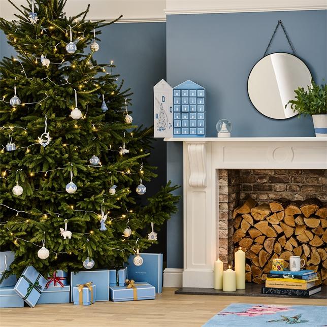 Décorations d'arbres de Noël "cadeau" Wedgwood