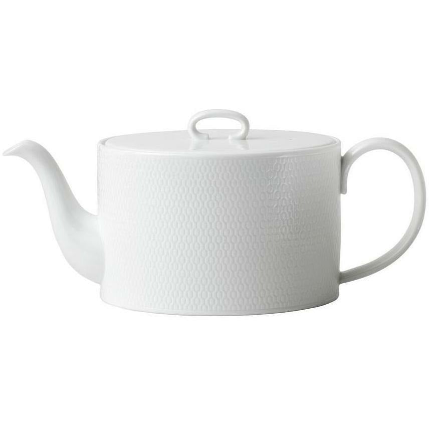 Wedgwood Gio Teapot 1 L presentförpackning, vit