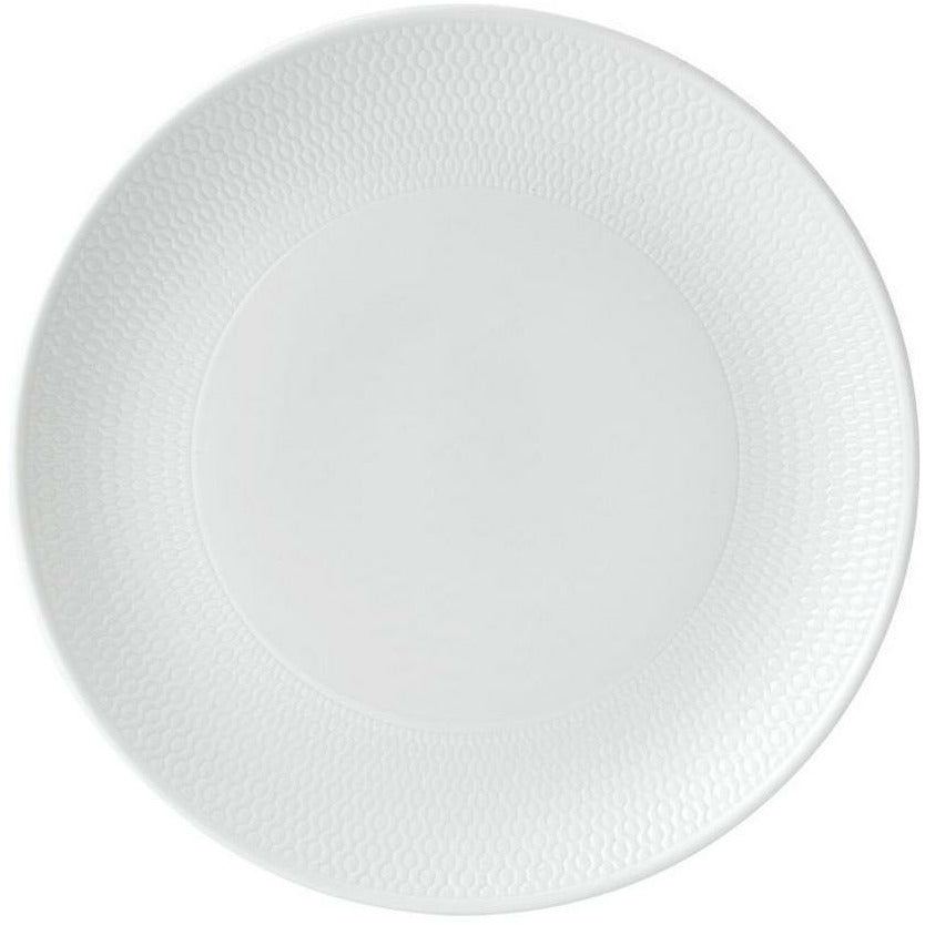 Wedgwood Gio Plate 23 cm, branco