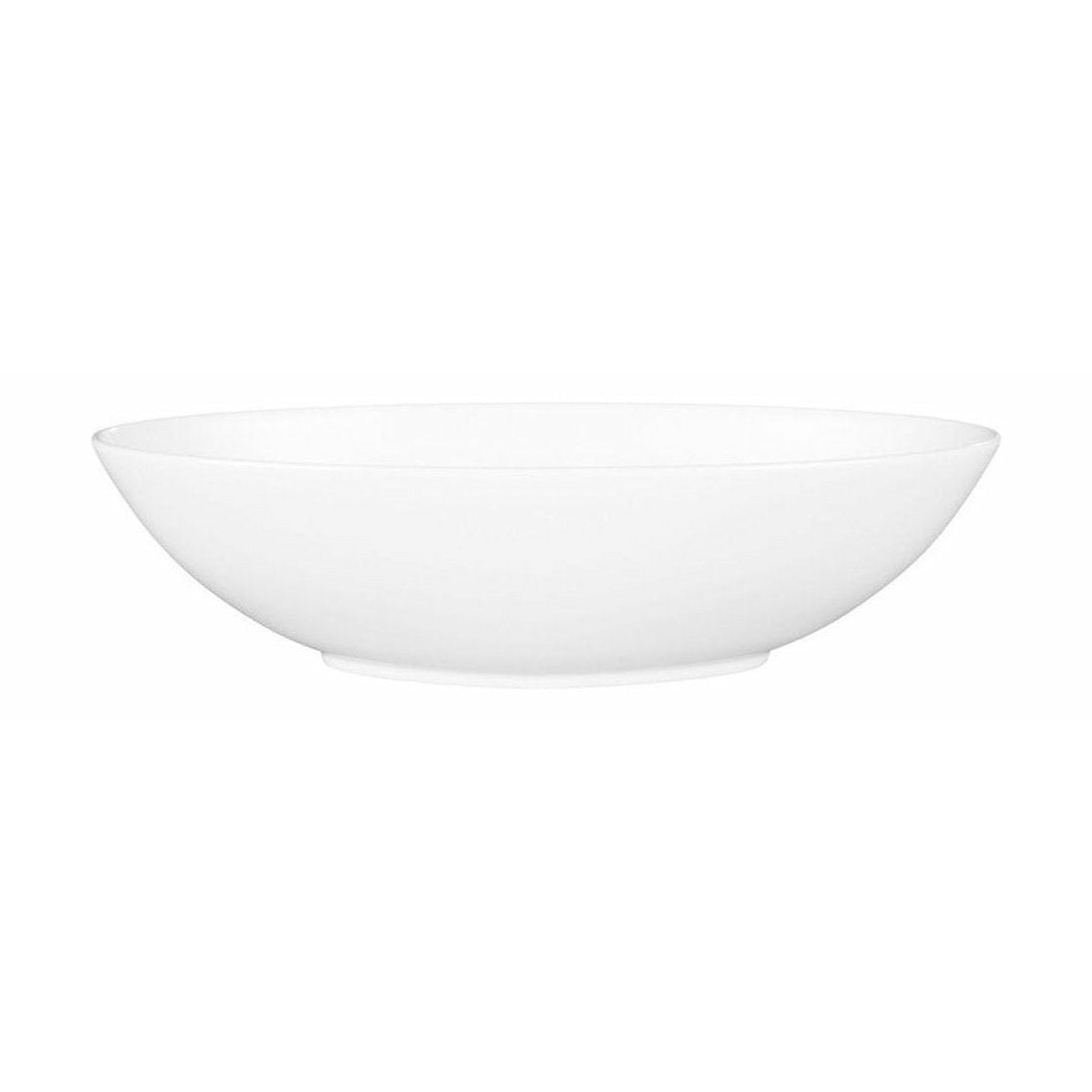 Wedgwood Jasper Conran White Oval serveringsskål, W: 30,5 cm