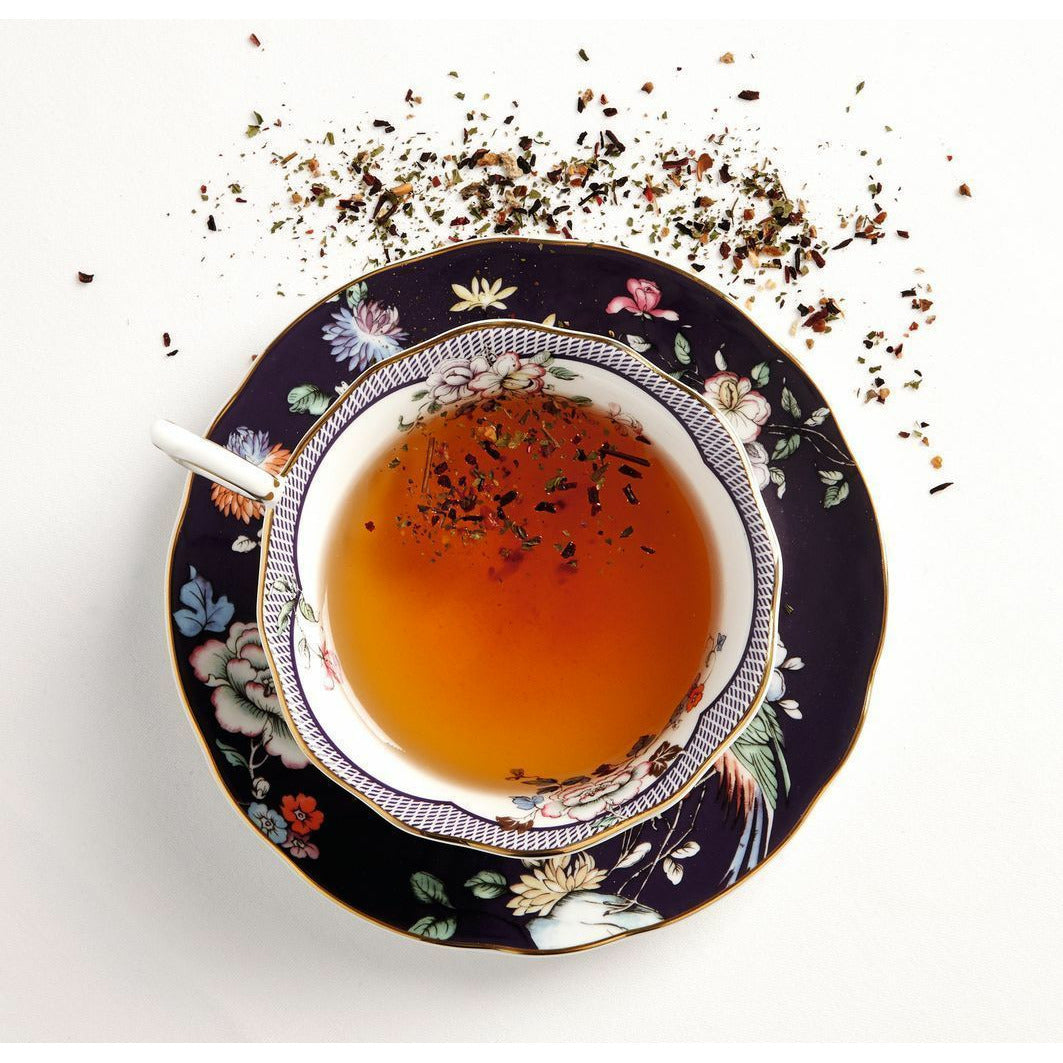 Wectwood wonderlust d'autres motifs de tasse de thé au jardin de minuit 0,15 L & Saucer Boîte à cadeaux