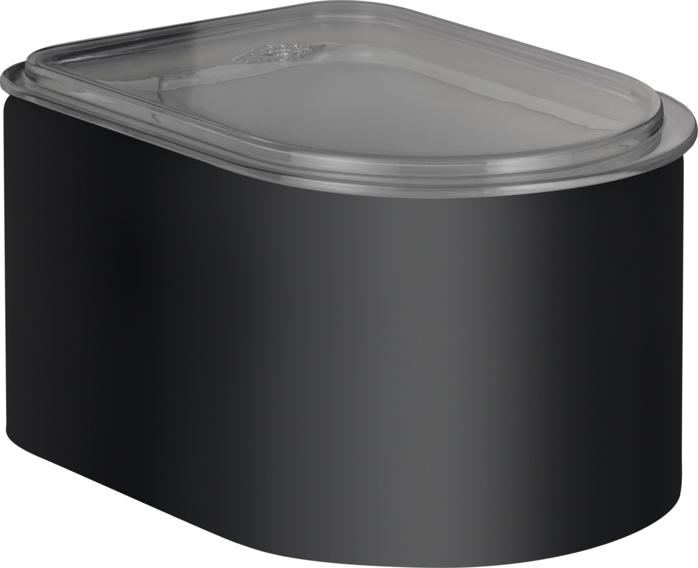 Wesco Canister 1 litre avec couvercle en acrylique, Black Matt