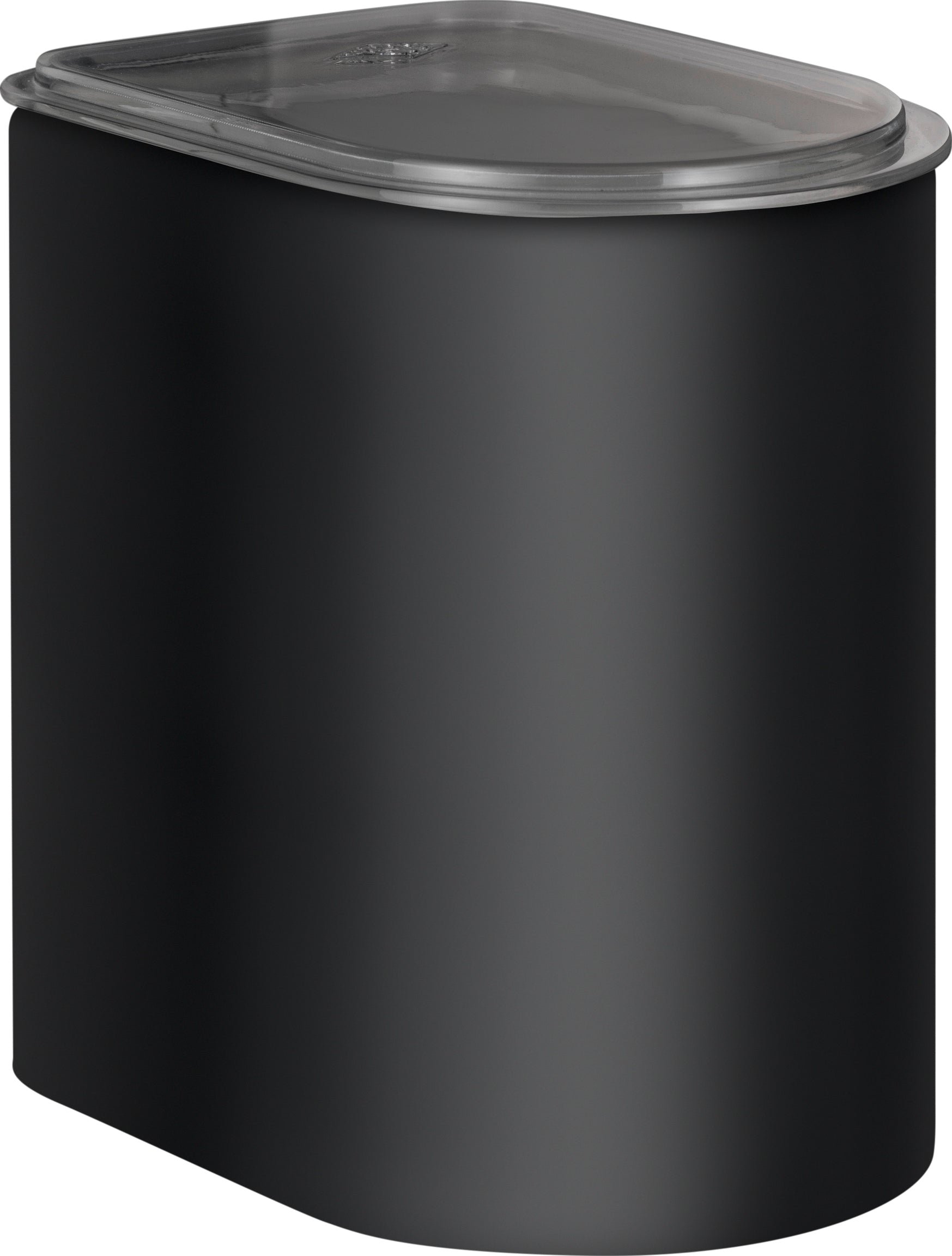 Wesco Canister 2,2 litro con tapa acrílica, Matt negro