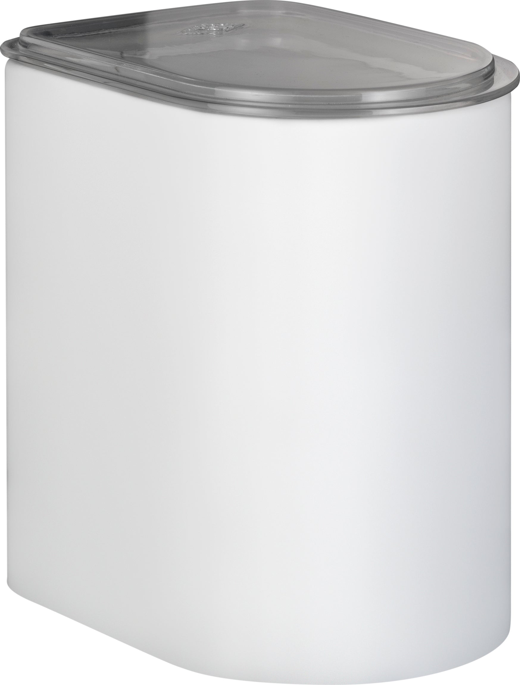 Canister de Wesco 2,2 litro con tapa acrílica, Matt White
