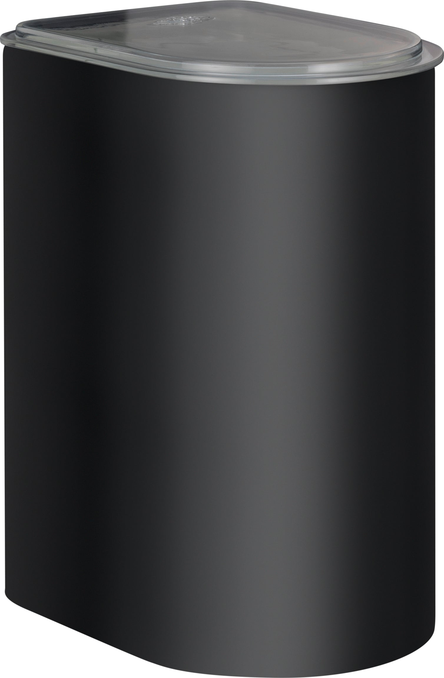 Wesco Canister de 3 litros con tapa acrílica, Matt negro