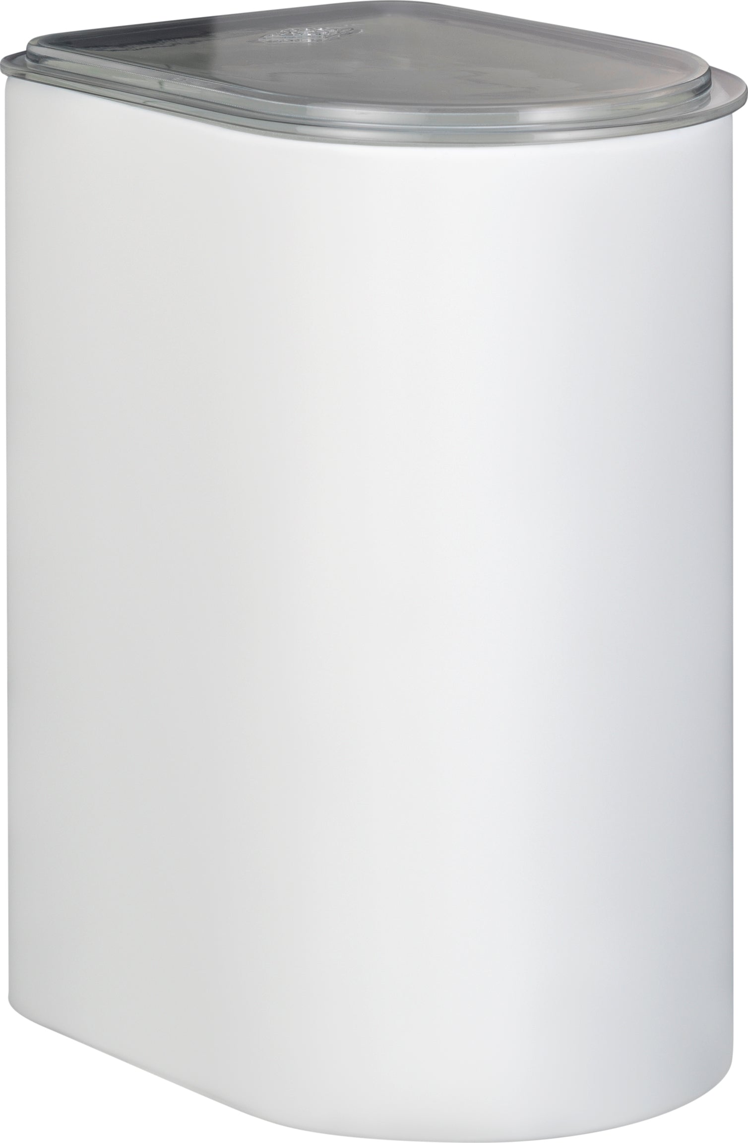 Wesco Canister de 3 litros con tapa acrílica, Matt blanco