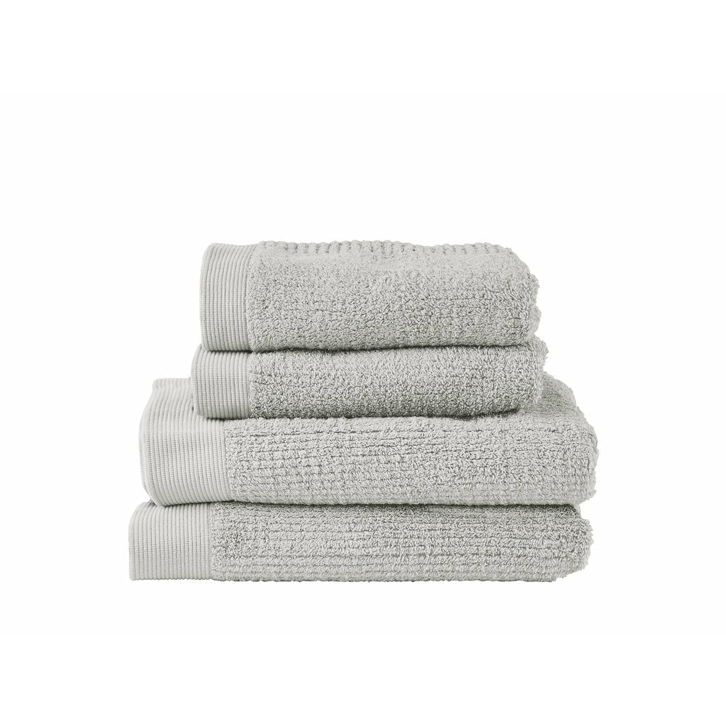 Zona Dinamarca Toalla clásica 4 PC., Soft Gray