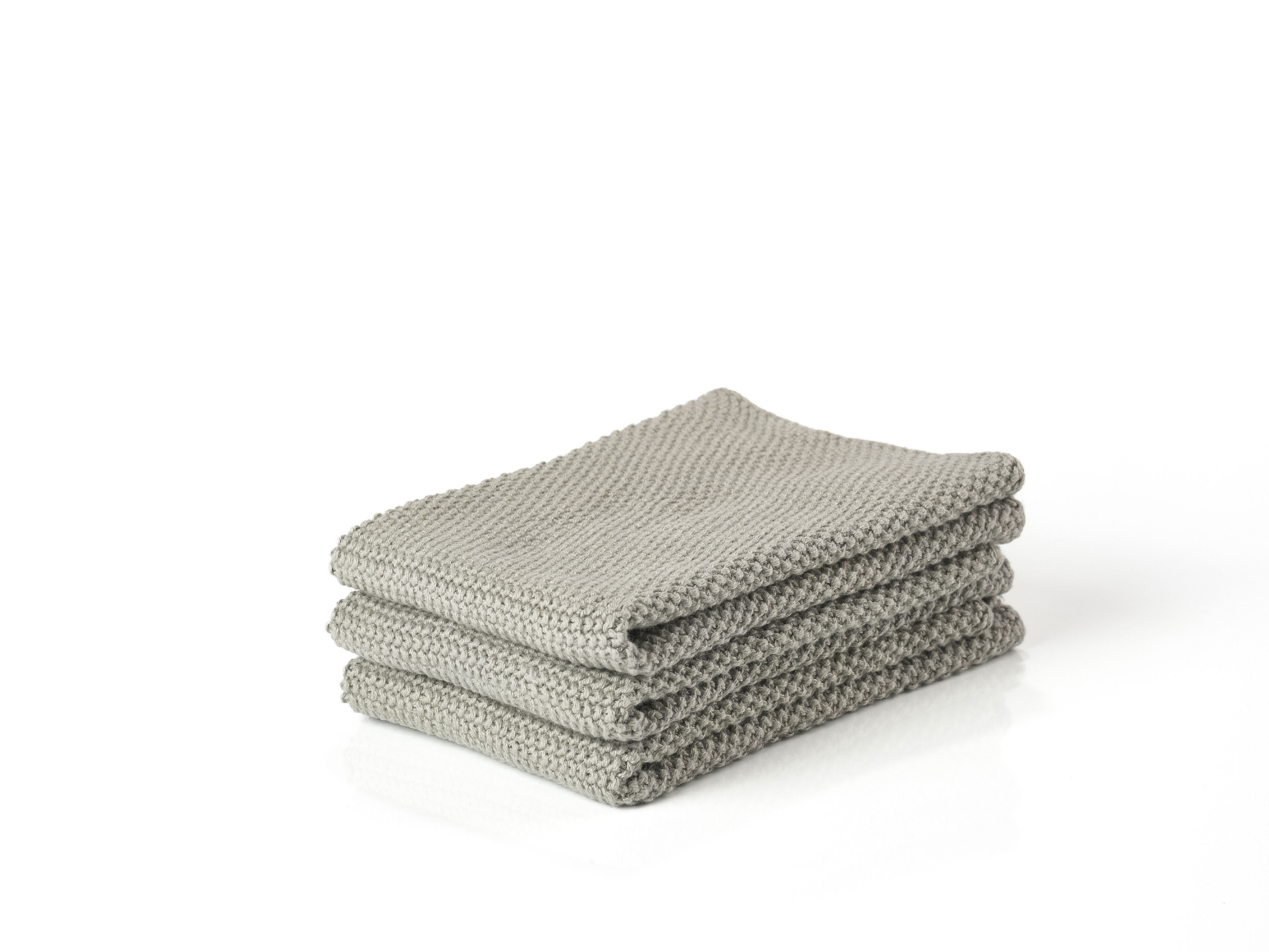 Zone Danmark Cleaning Cloth Set på 3, mudder