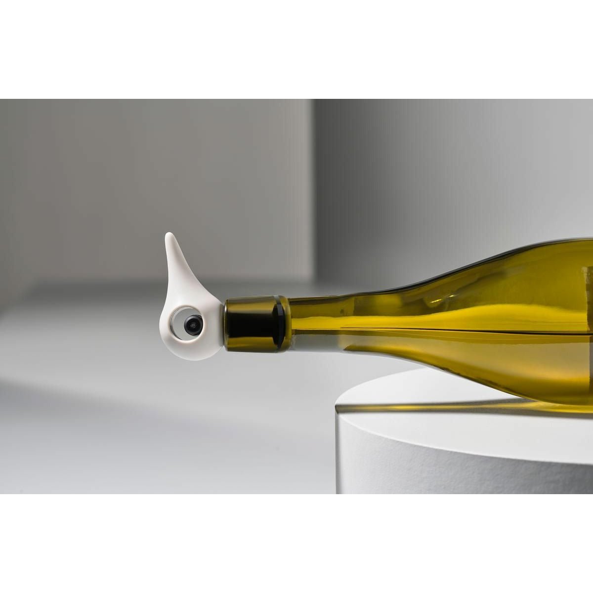 Zone Dänemark rockt Weinverschluss 6,4x3,2 cm, warmes Grau