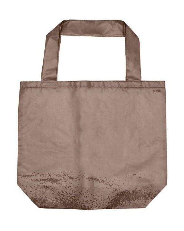 Zone Denmark Singles Shopping Bag, Cocoa Braun/Squid