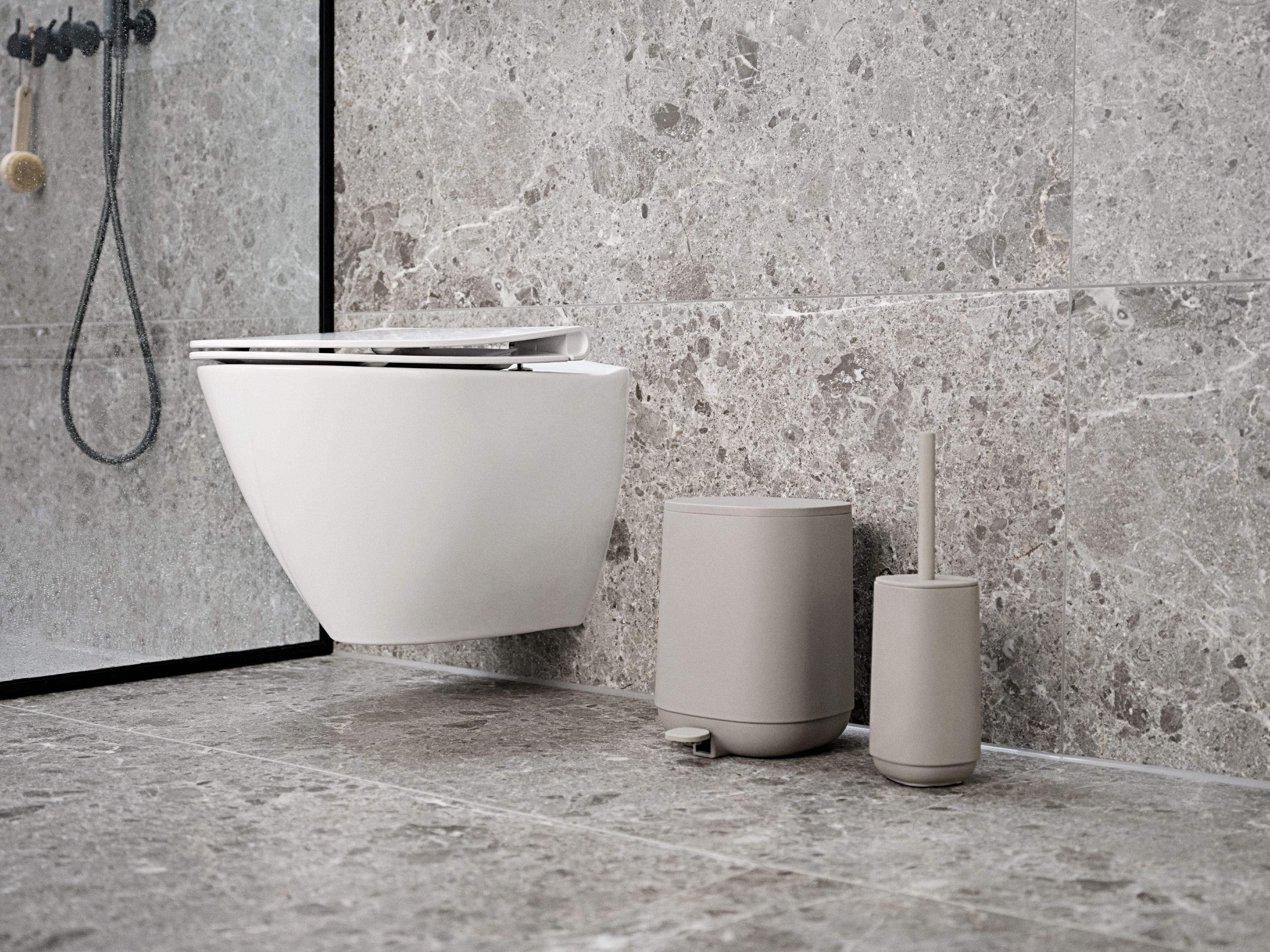 Zone Danmark Time toilet børste, betonmaling
