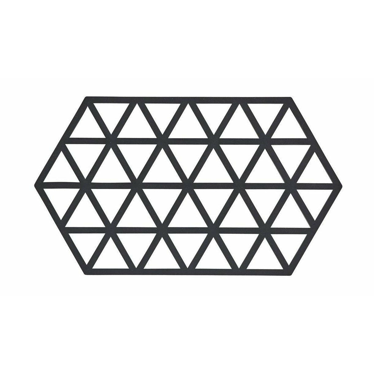 Zone Dänemark -Dreiecks Coaster 24 x14 cm, schwarz