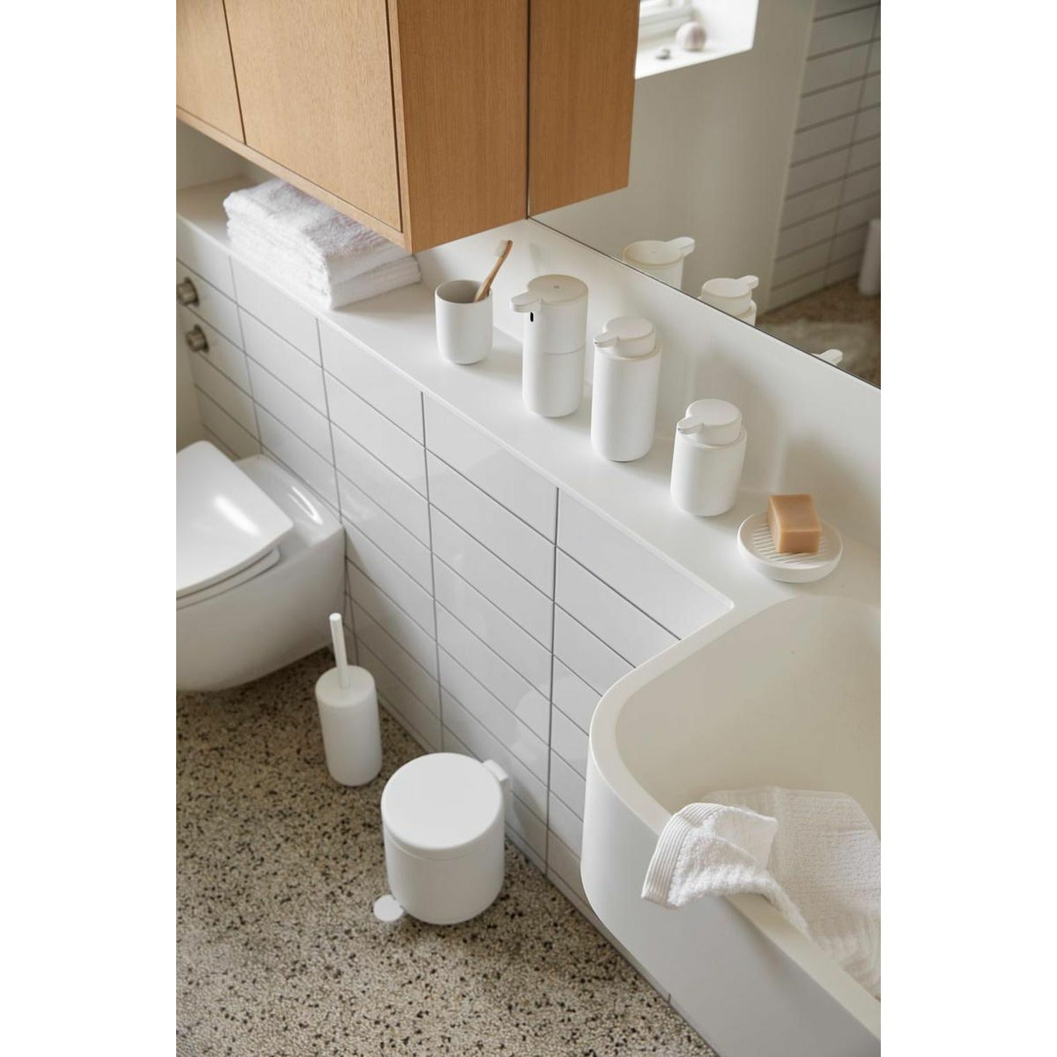 Zone Danmark Ume toilet børste, hvid