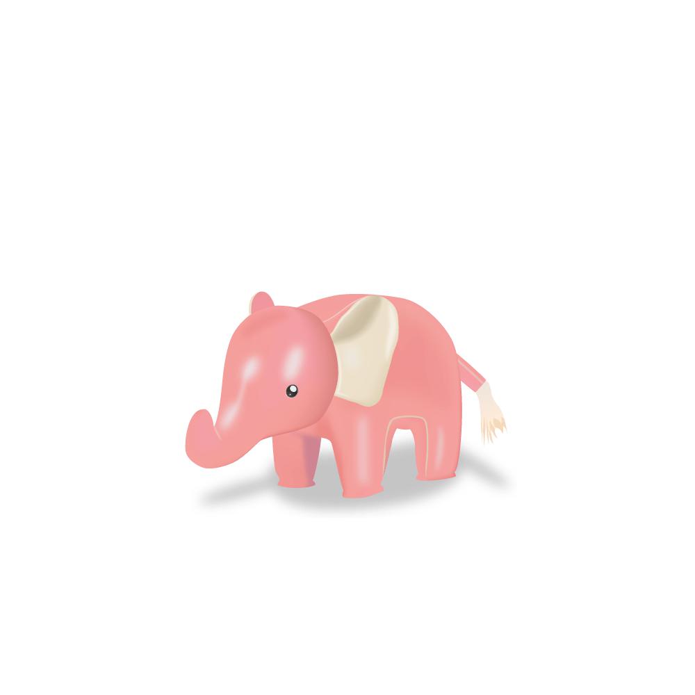 Züny baby elefant rosa