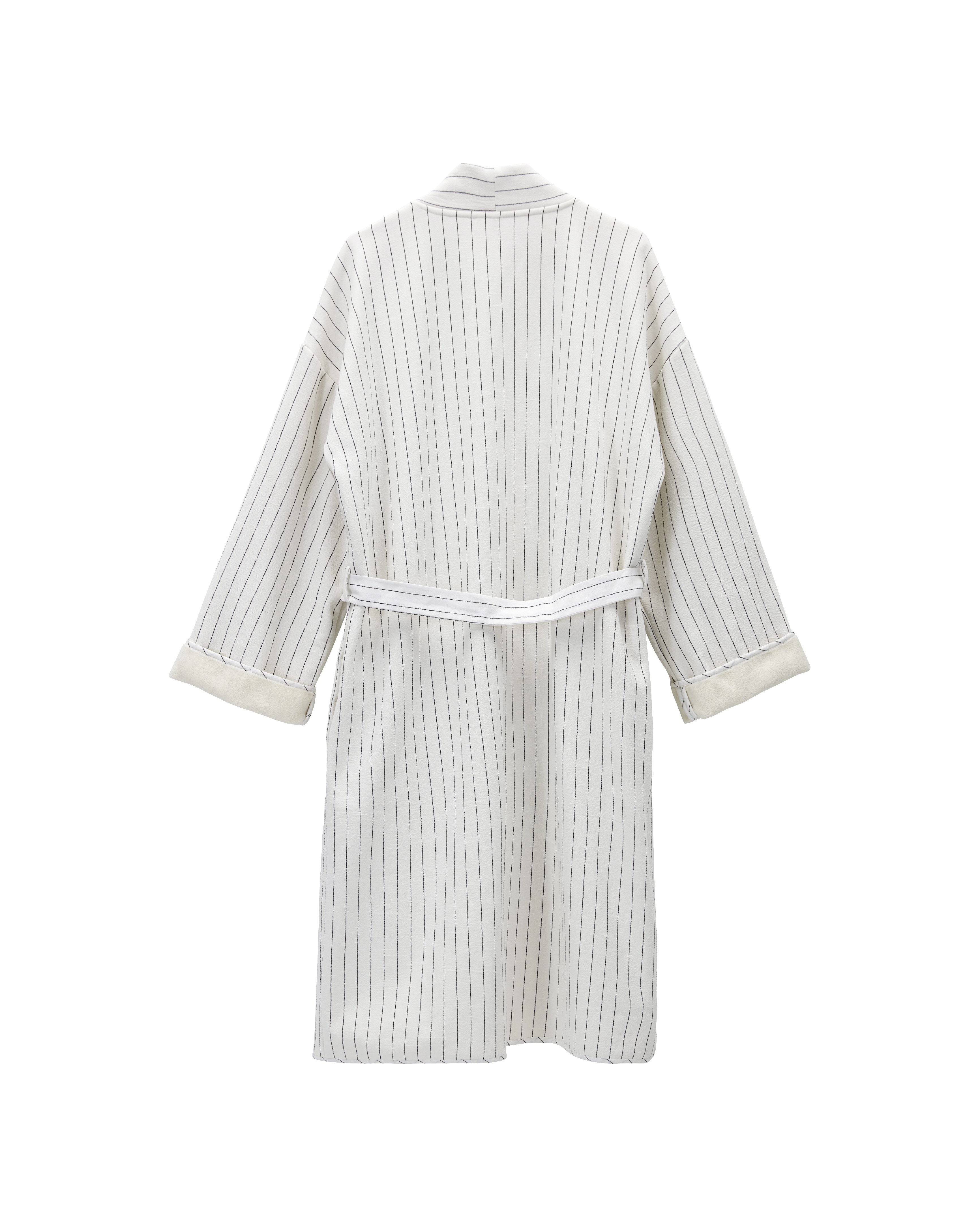 Af Nord Alrun Cotton Dressing Gown One Størrelse, sne med kul