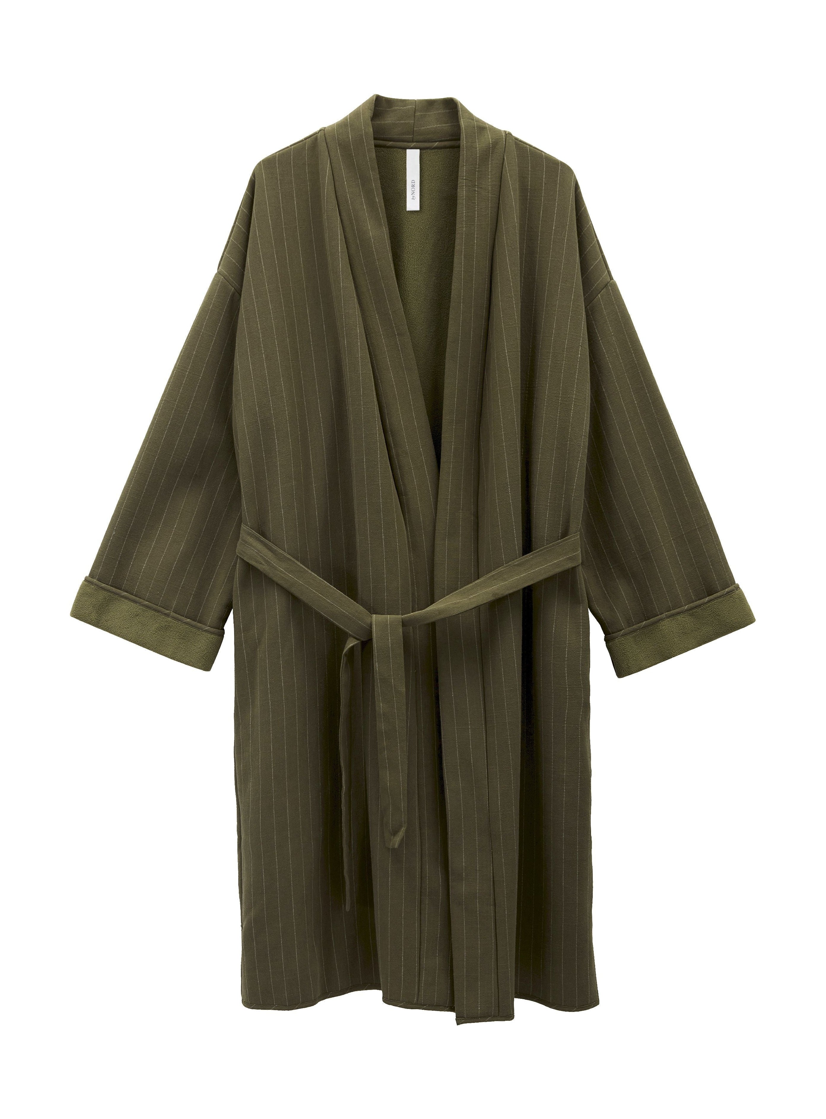 Af Nord Alrun Cotton Dressing Gown One Størrelse, skov med sne