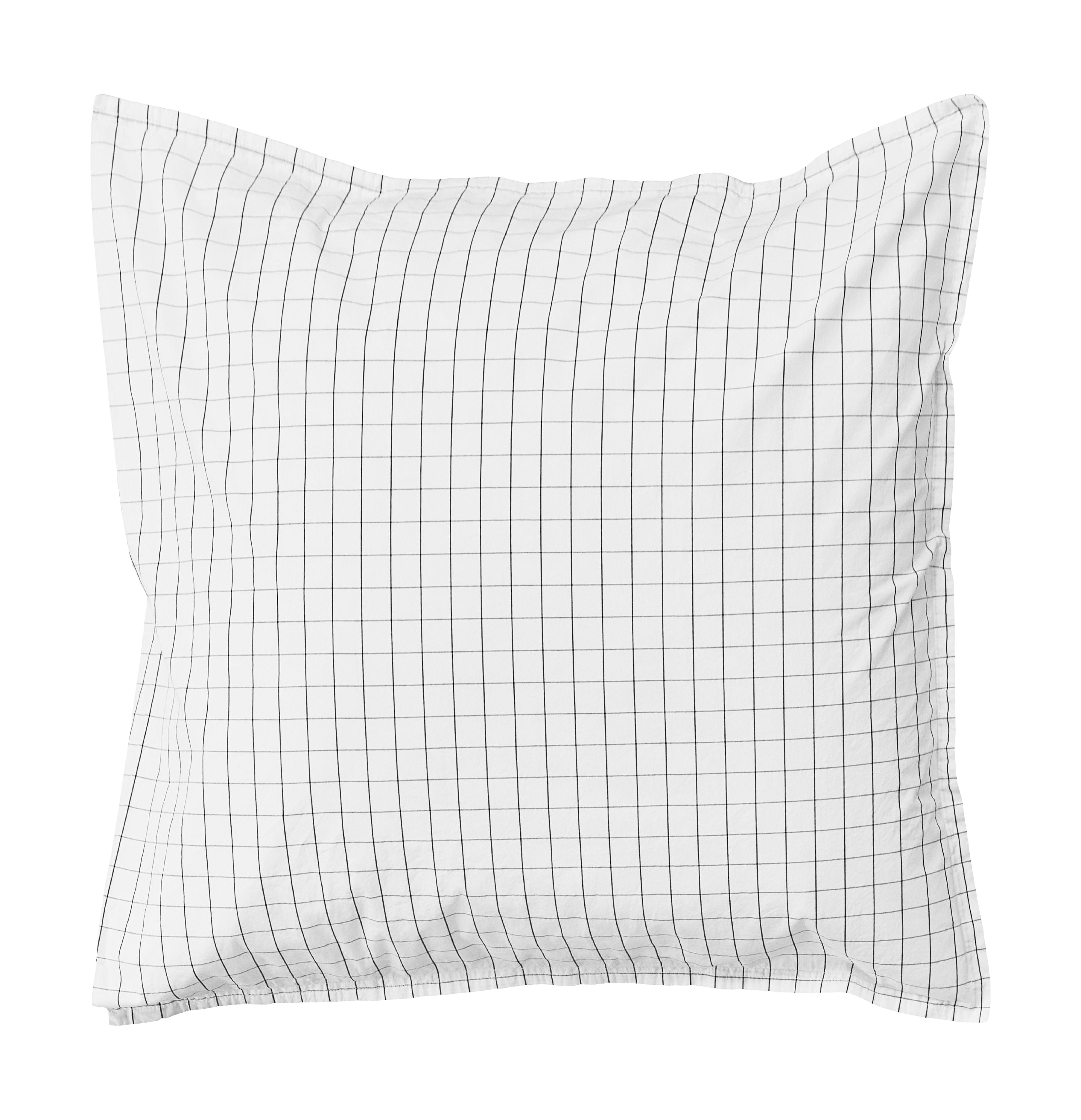 Af Nord Erika Pillowcase 80x80 cm, sne med kul