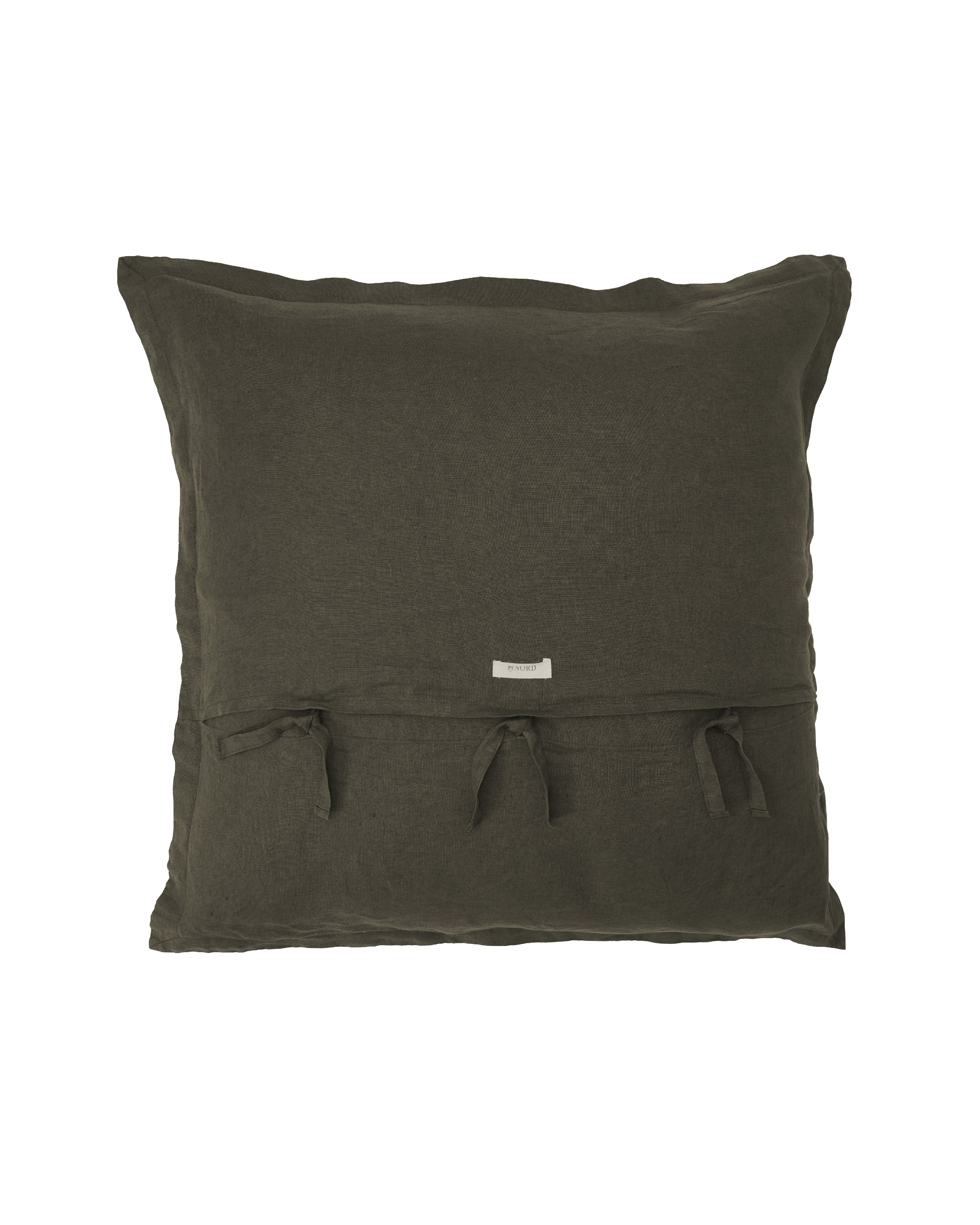 By Nord Gunhild Cushion Cover 60x60 Cm, Bark