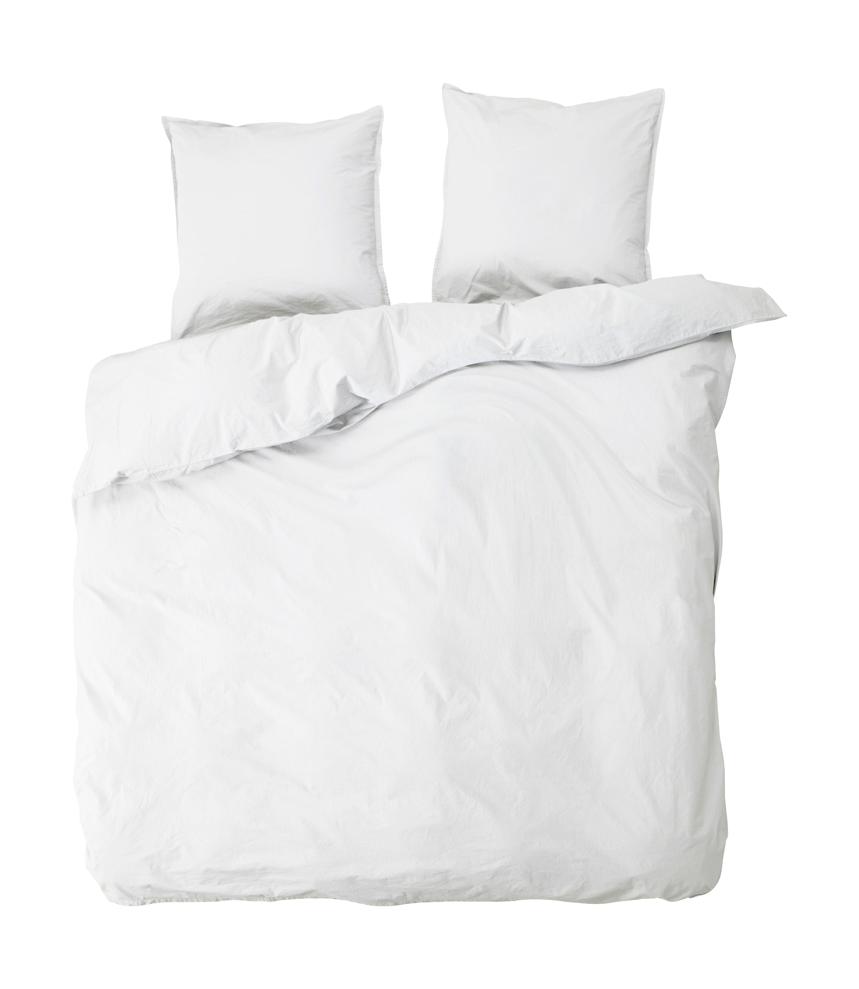 Por Nord Ingrid Bed Linen Set 220x220 cm, nieve