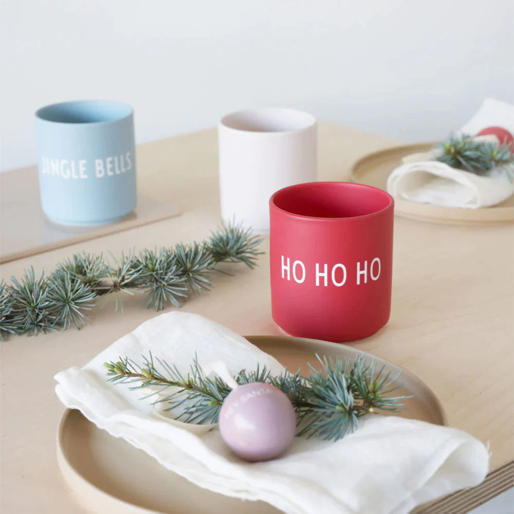 Letras de diseño Copas favoritas, ho ho ho