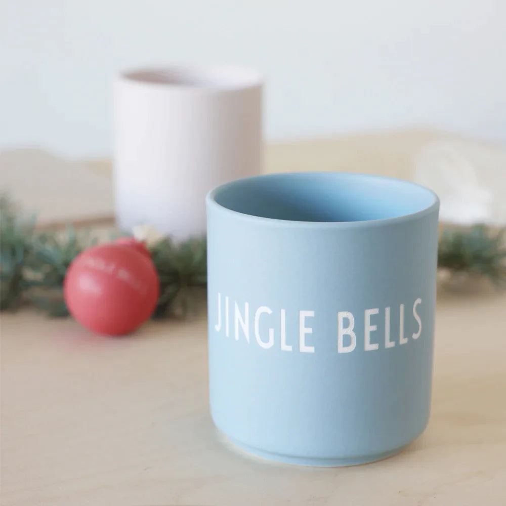 Lettres de conception tasses préférées, jingle de Noël