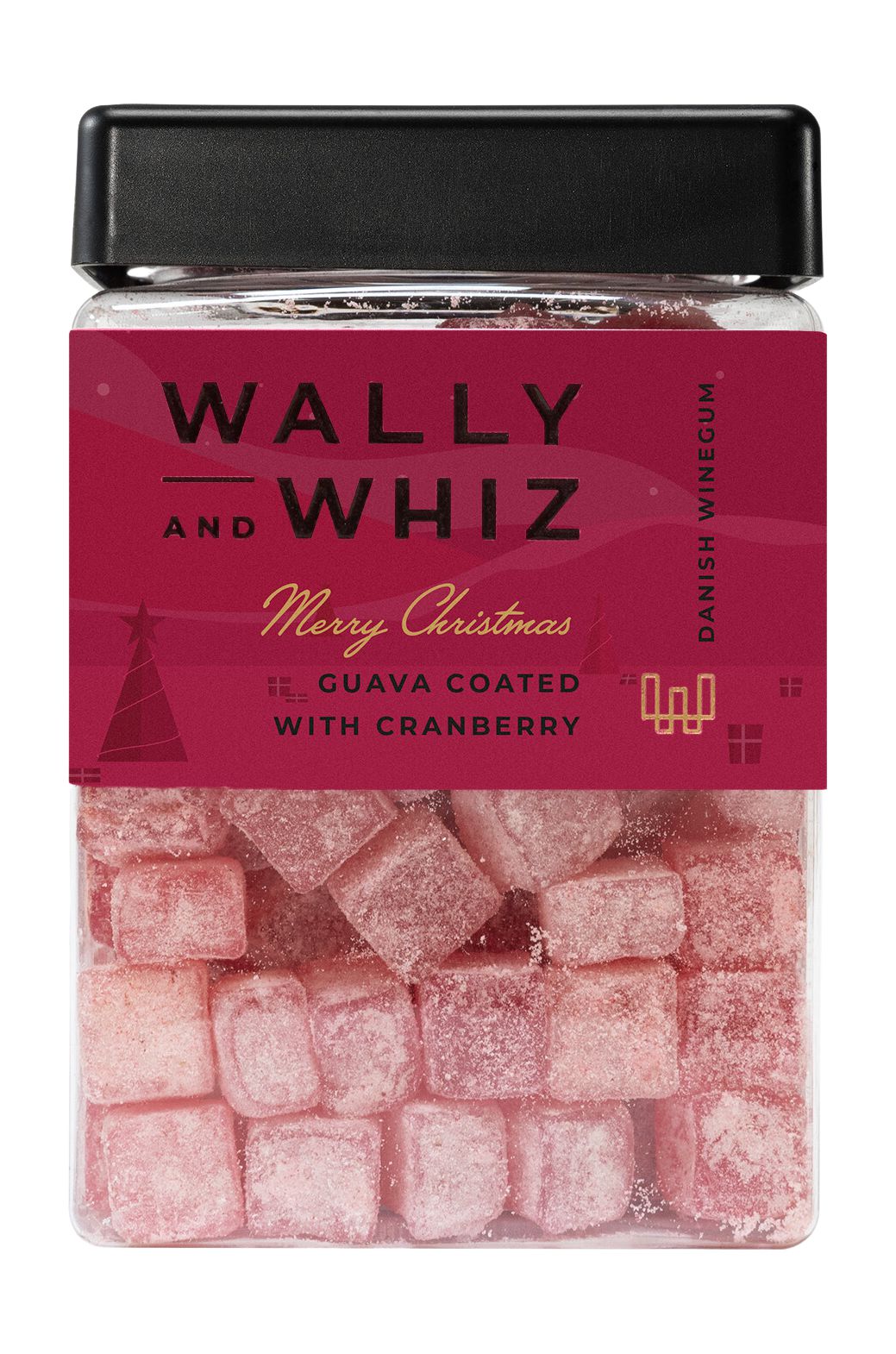 Wally och Whiz Regular Cube, guava med tranbär 240g