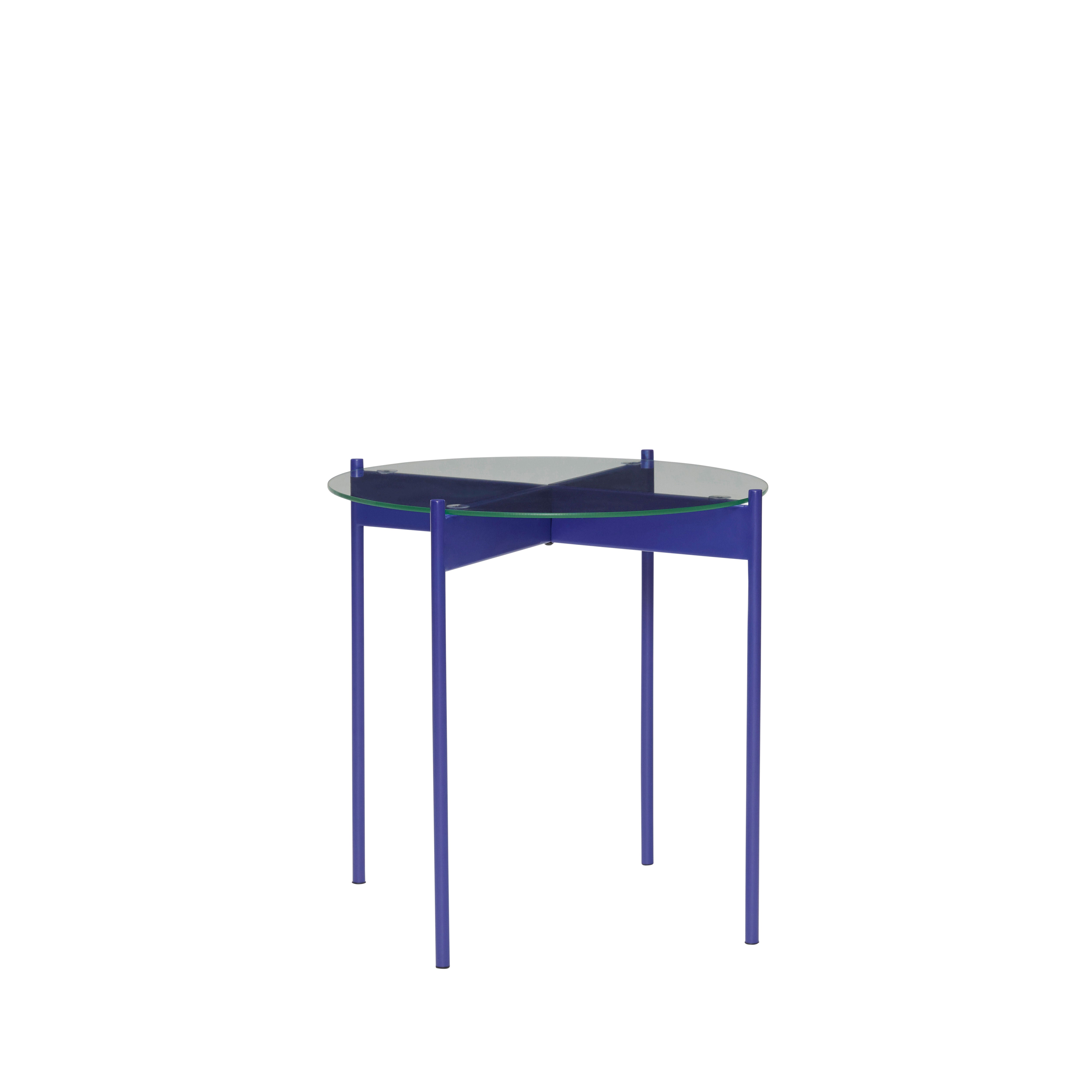 Hübsch balk sidobord, blå