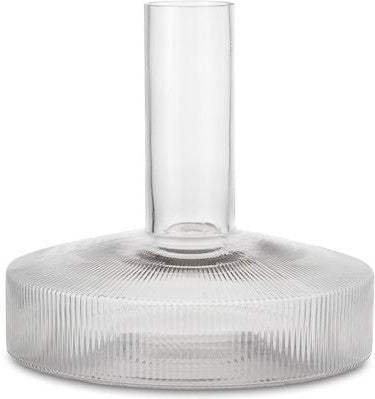 Ferm Living Ripple Wine Carafe, Clear