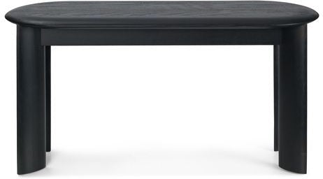 Ferm Living Bevel Bench, Black Oiled Beech