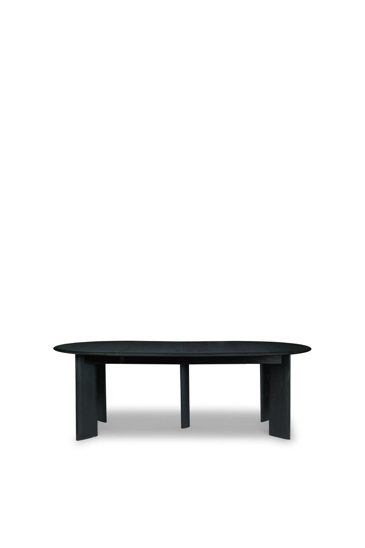 Ferm Living Bevel Table Extend. X2, sort olieret bøg