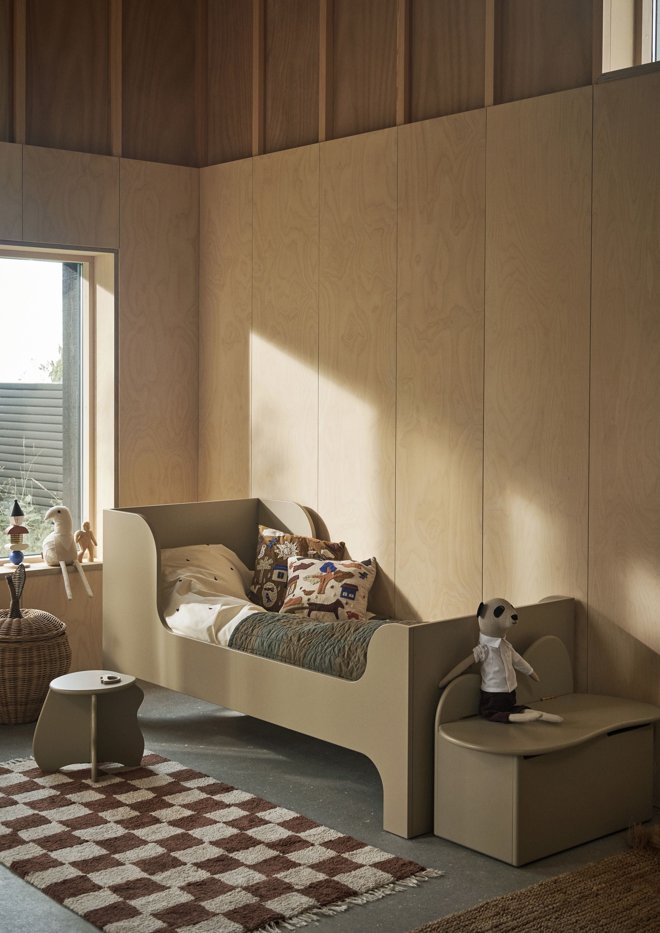 Ferm Living Hanghocker, Kaschmir