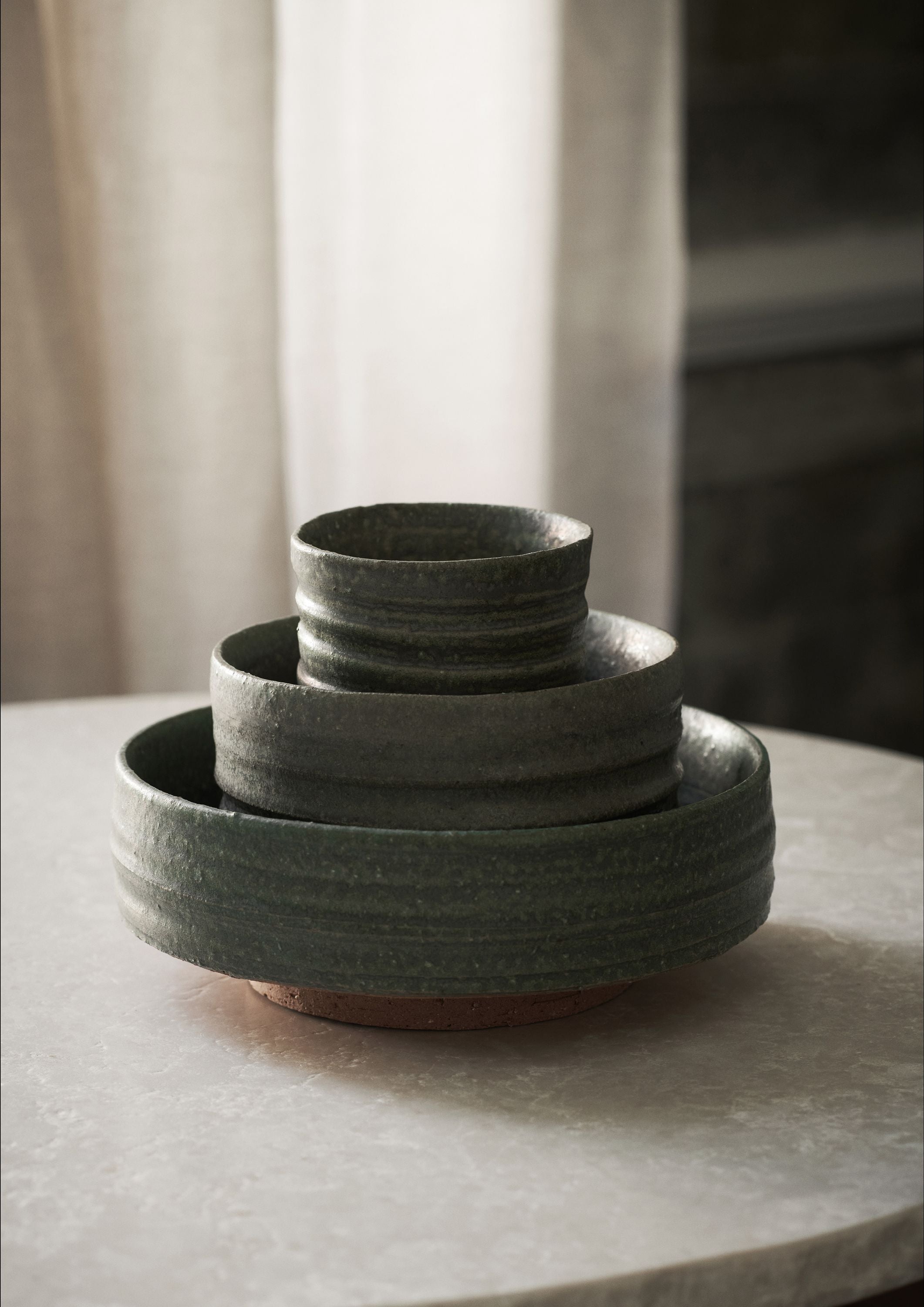 Ferm Living Serena Bowl Ø12,5 cm, vert