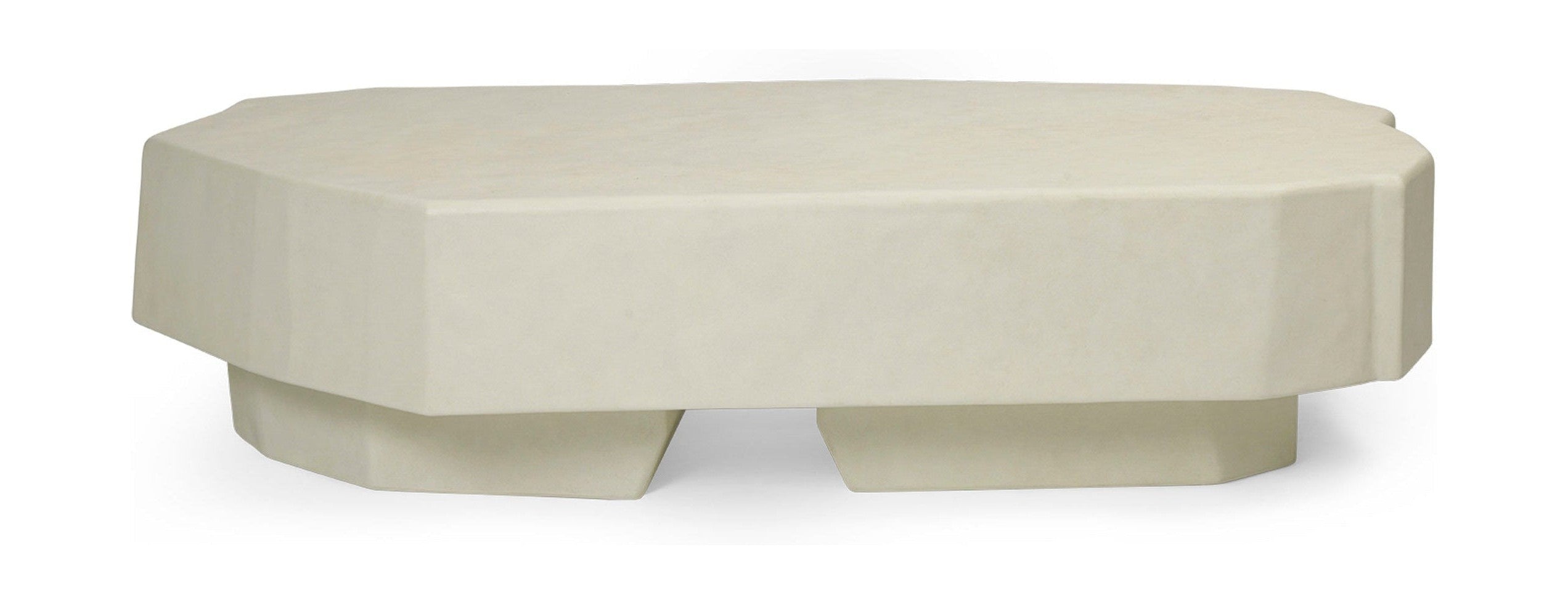 Ferm Living Staffa, table basse, ivoire