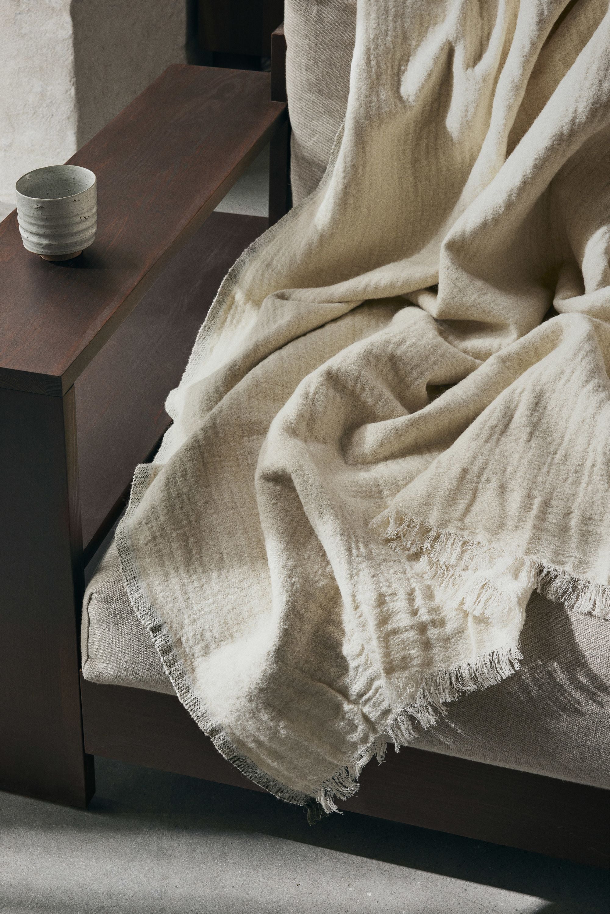 Ferm Living Weaver Throw, Off White