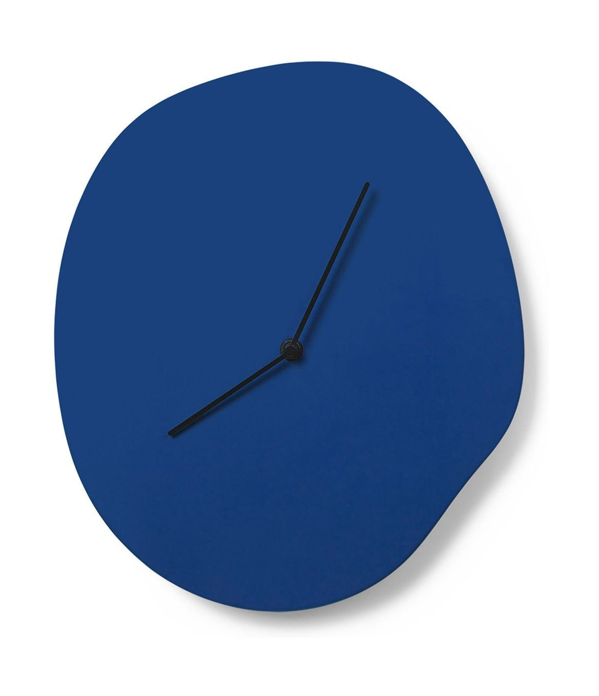 Ferm Living Melt Wall Clock, blauw