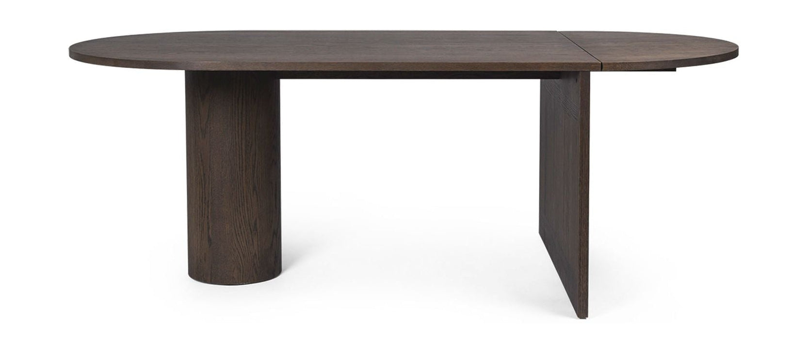 Mesa de comedor Pylo de Ferm Living, roble manchado oscuro