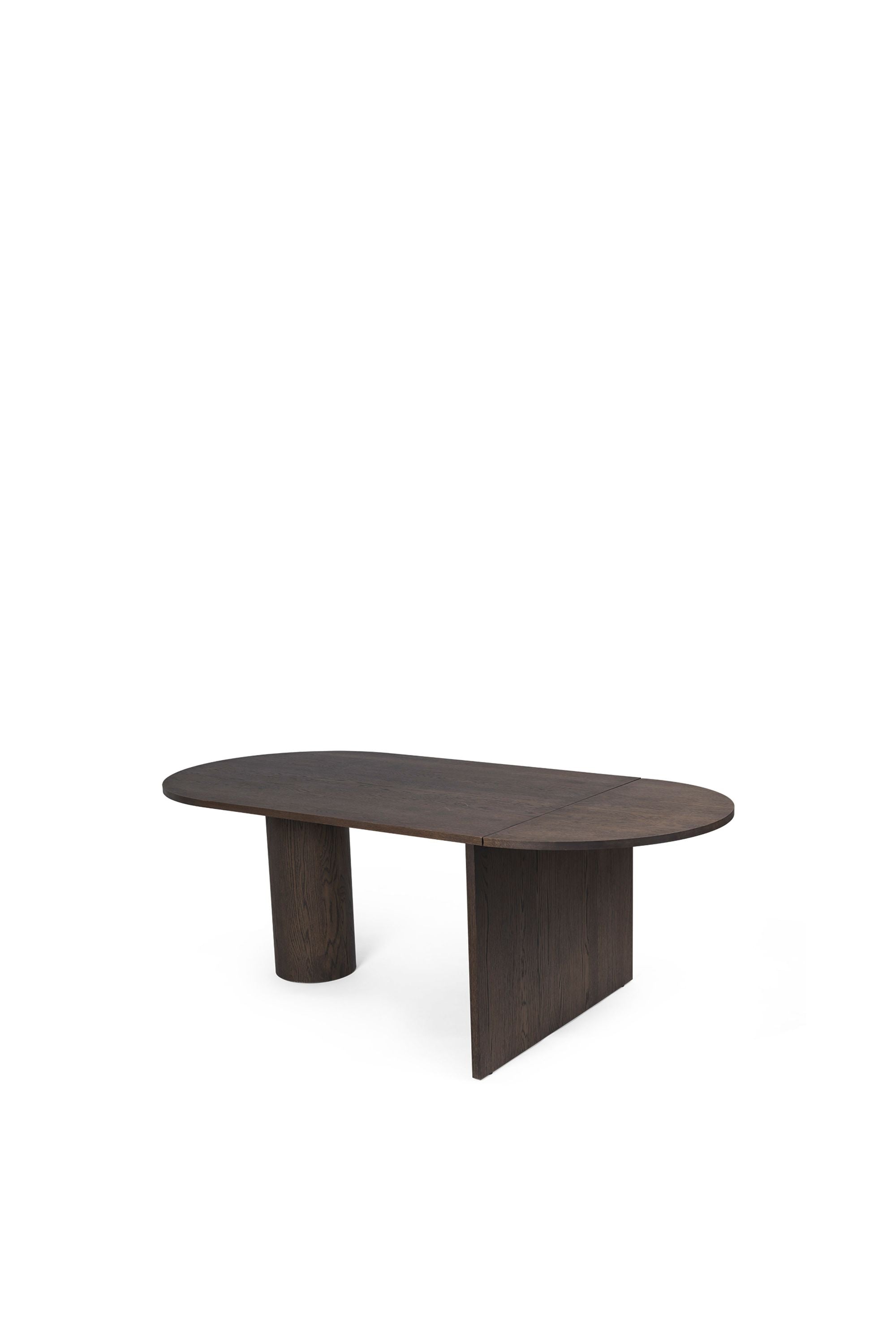 Ferm Living Pylo Dining Table, Dark Stained Oak