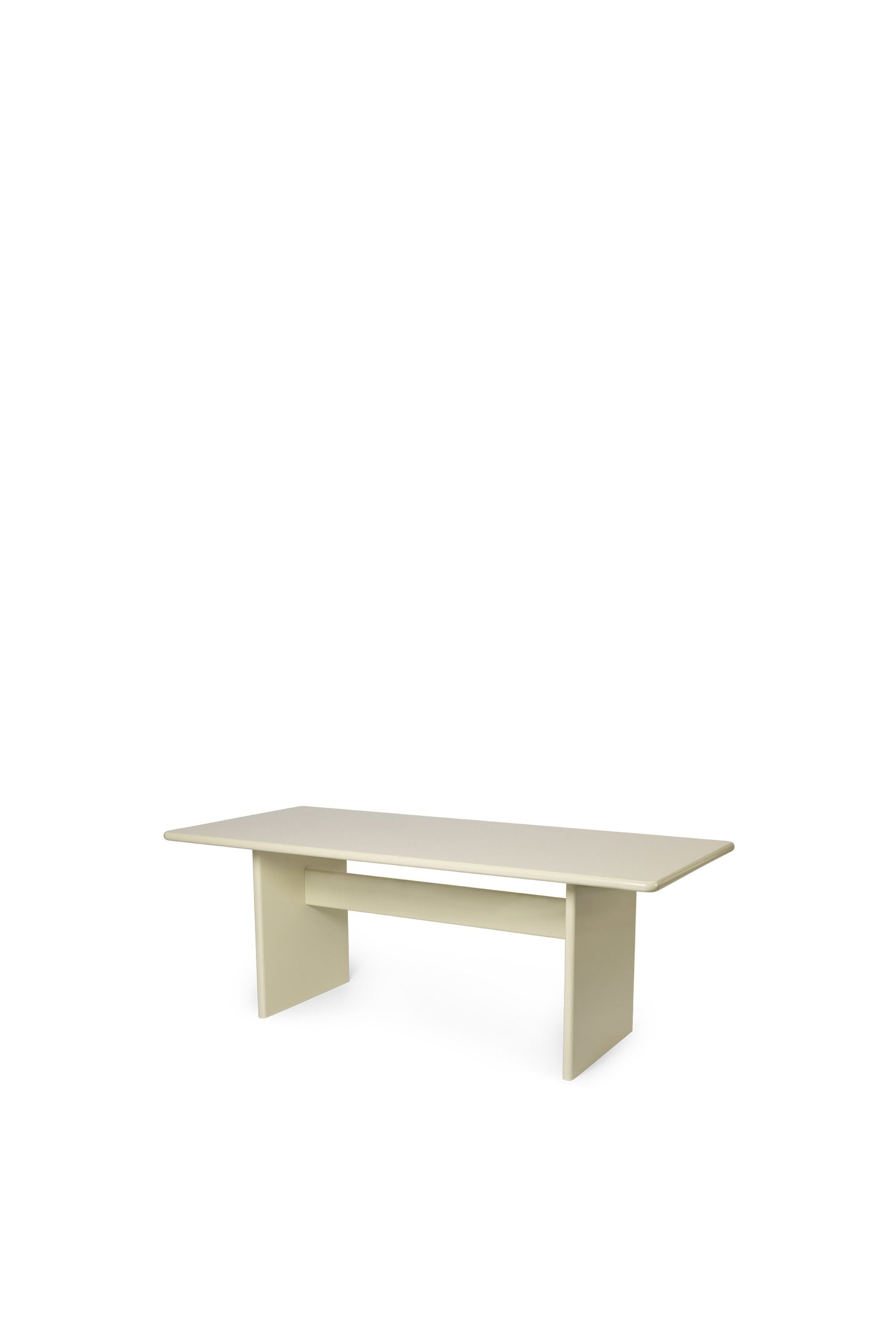 Ferm Living ijsbaan eettafel, kleine, eierschaal