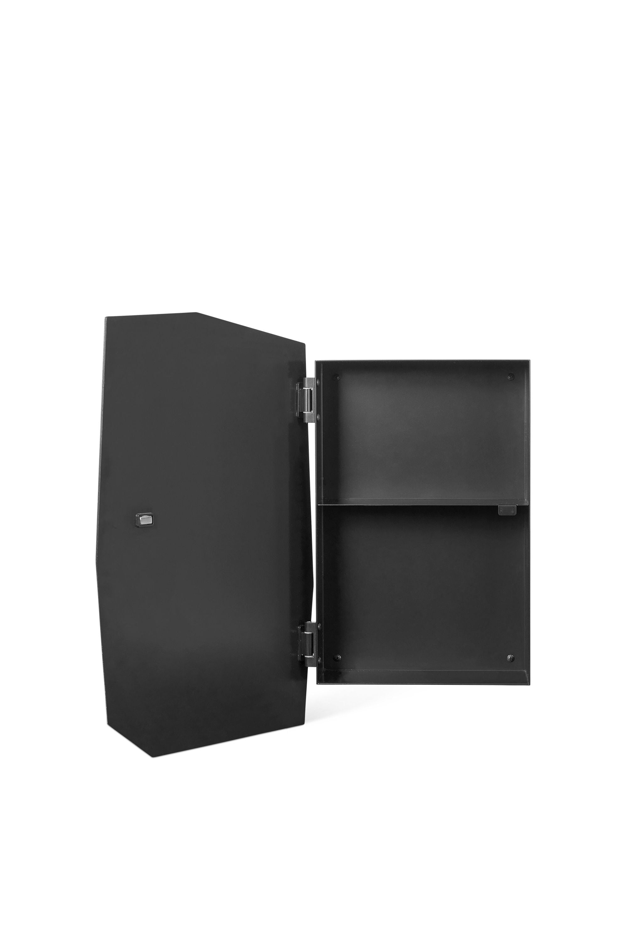 Cabinet miroir Ferm Living Shard, noir