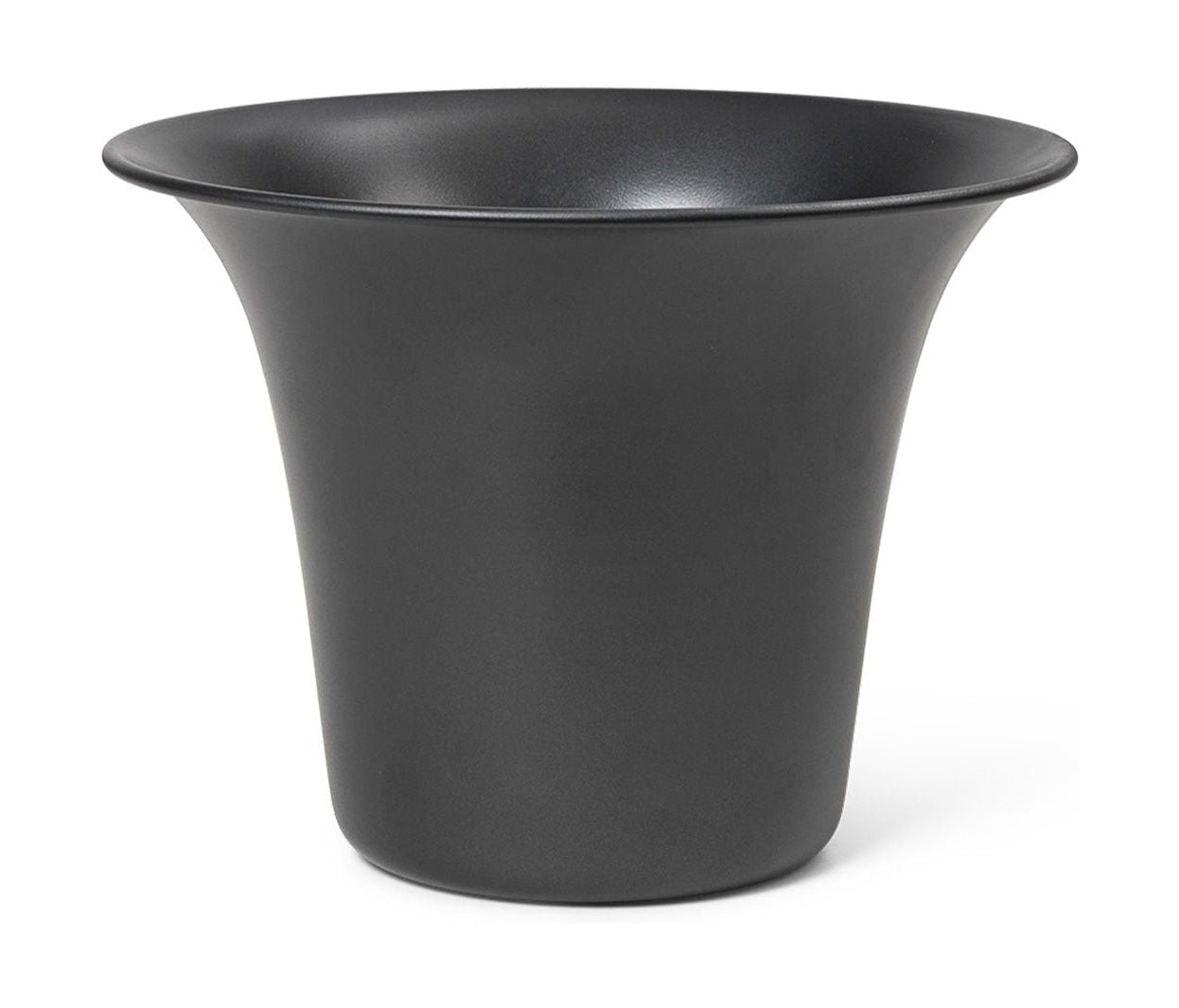 Ferm Living Spun Alu Pot, Aluminium noirci