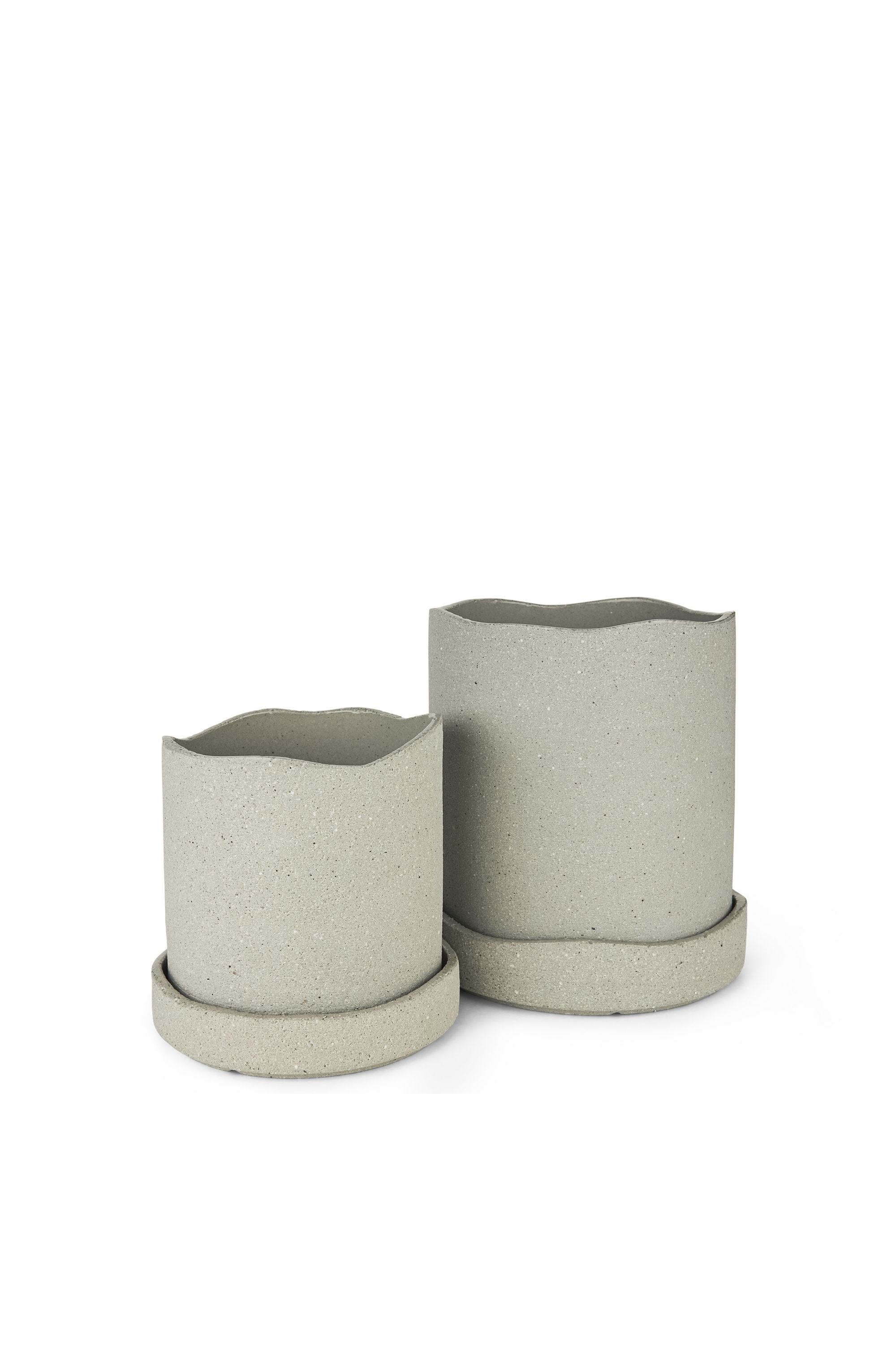 Ferm Living Uneru Pot ø16, Grey