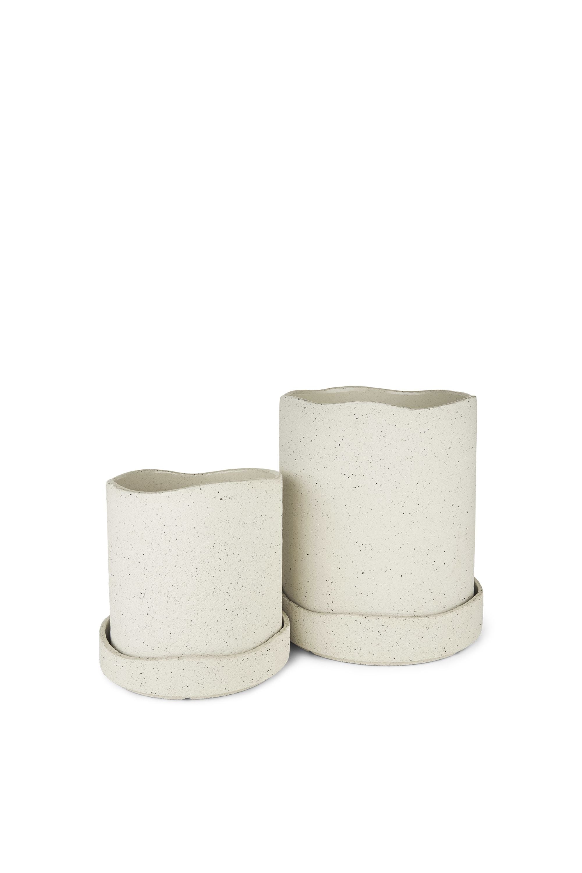 Ferm Living Uneru Pot ø16, White