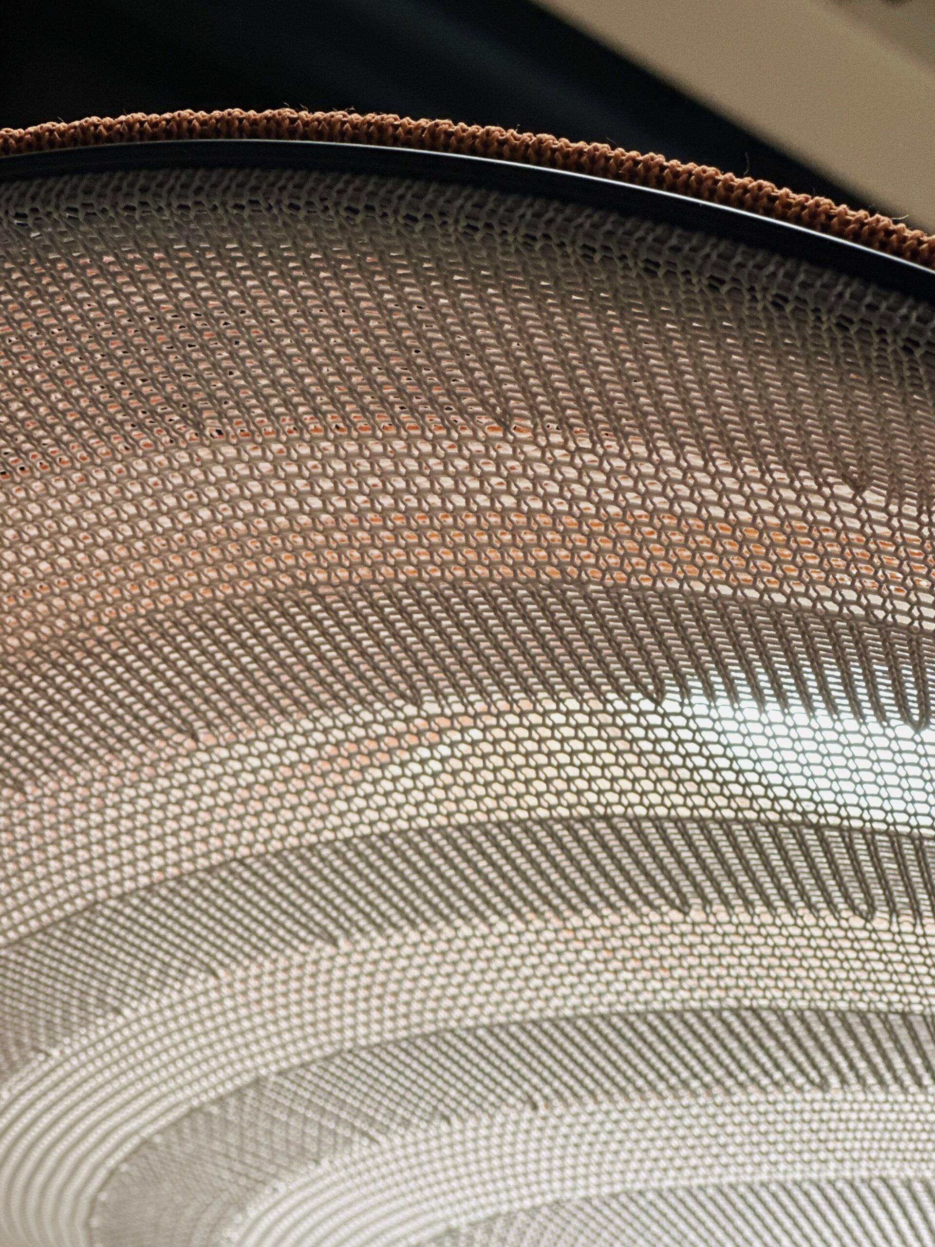 Lámpara voladora hecha por mano Ø58, terracota ligera